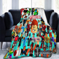 Wholesale Digital Printed Blankets flannel Blankets Throw